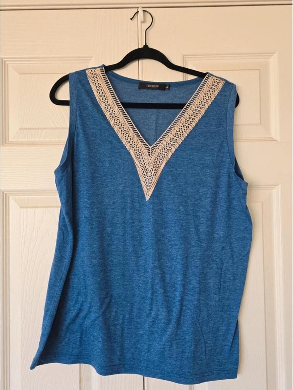 Sale! 3/$12 Mix & Match 3 Items Marked $6. V neck loose tank.